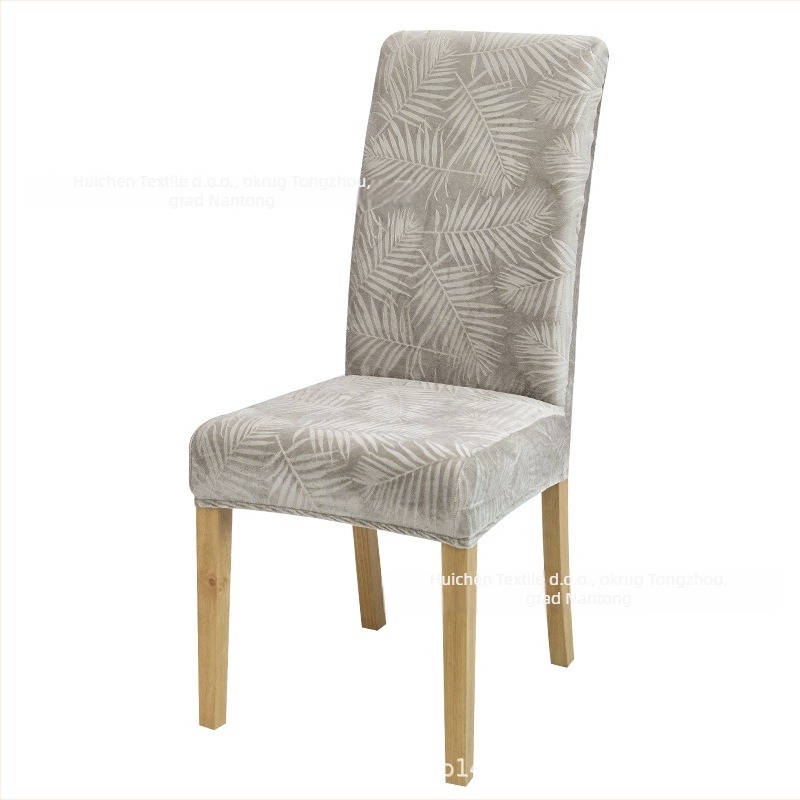 Elastična navlaka za stolac, poliester, 220 g/m², reljefni baršun, 92% vlakana, pravokutnog oblika, moderni minimalistički stil, za kućnu i hotelsku upotrebu