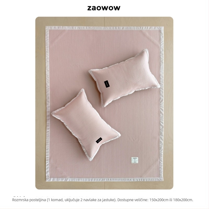 Ice Silk Cool Mat Set s Jacquard uzorkom, viskoza za posteljinu — Model F99MJ7567MS698