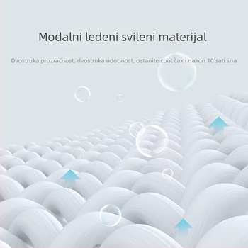 Prirodni lateks cooling set za madrac, 3 komada, izvezeni detalji, moderni minimalistički stil, postotak lateksa >90%, mogućnost prilagodbe