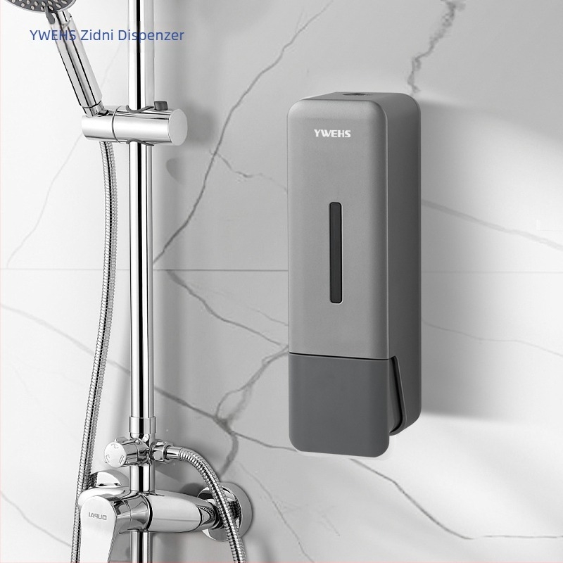 Zidni dozator bez bušenja za šampon i gel za tuširanje; tekućine za pranje posuđa i sredstvo za ruke – CE certificirano
