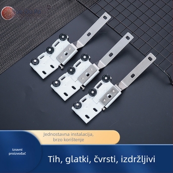 Rolka za tračnicu, tip Orbit, model Sled, materijal POM plastika, Yueopa, s pomoćnim remenom