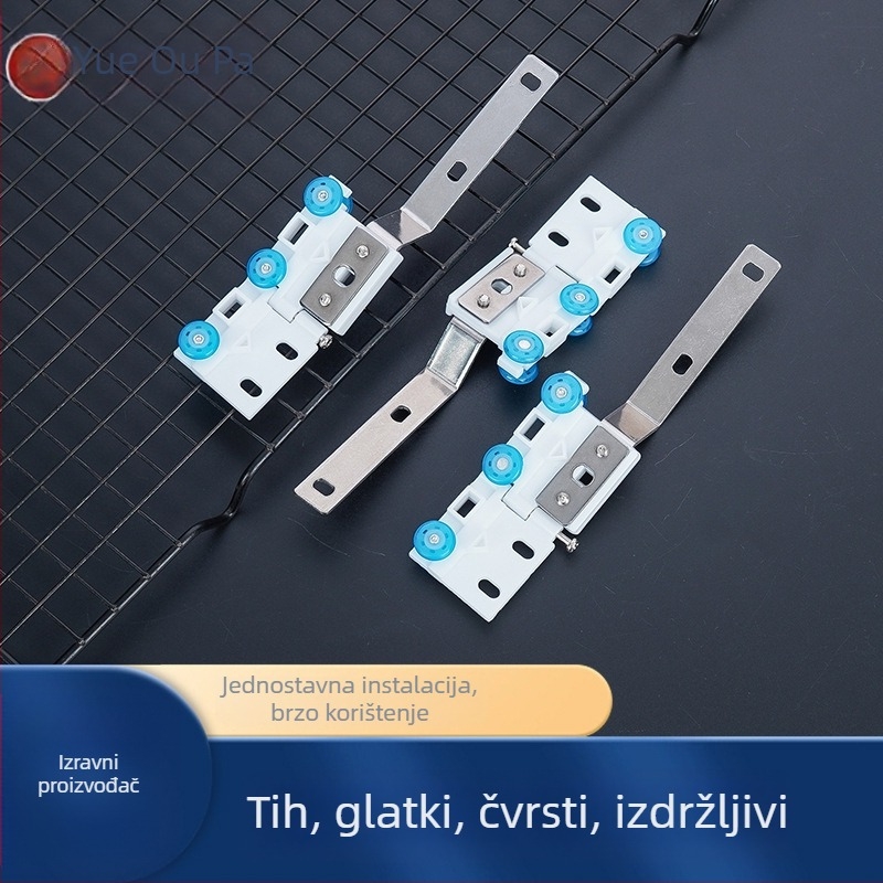 Rolka za tračnicu, tip Orbit, model Sled, materijal POM plastika, Yueopa, s pomoćnim remenom