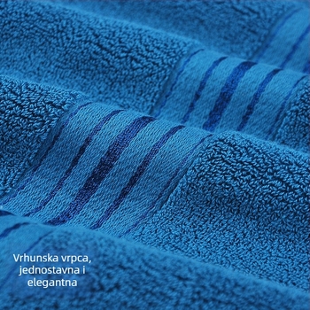 Kupaonski ručnik - pamuk 100%, 500 g+, džakard tkanina, pređa 32, prilagodba moguća