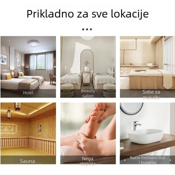 Hotelski ručnik za kupanje, debeli i upijajući, 400 g, 32 vlakna pamuka, ravna tkanina, prilagodljiv logotip, Brend: Great White Shark