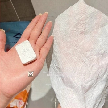 Spirit of Dreams Kompresirana maramica za lice — prirodna biljna vlakna, više od 50 g, zdravstvena dozvola br. 1