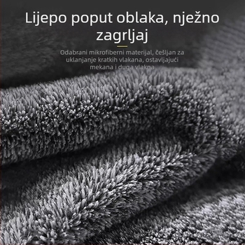 Muški ručnik za lice od bambusovih vlakana, antibakterijski, s bambusovim ugljenom, brzo upija, 80–100 g
