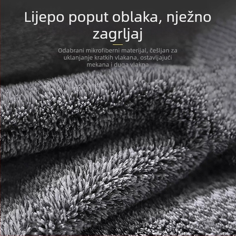 Muški ručnik za lice od bambusovih vlakana, antibakterijski, s bambusovim ugljenom, brzo upija, 80–100 g