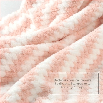 Ručnik za lice s kationskim kompozitnim vlaknom, Jacquard tkanina, 120D, 200 g i više, poliester