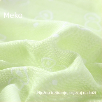 Dječji ručnik od bambusovih vlakana, 32s pređa, džakard/obična tkanina, manje od 50 g, uzorak crtani likovi/životinje