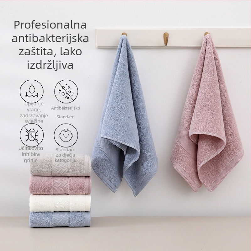 Set ručnika od 100% pamuka u poklon kutiji - Pakiranje u poklon kutiji, 75 g, Ply Yarn, 16 Count, 32 Ply, Prilagodljivo, Ispis logotipa