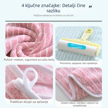 Koralna fleece ručnik za lice: visoka upijanje, brzo sušenje, bez dlačica; 32 vlakna; ravno tkanje; gramatura: 50–80 g/m²; prilagodba: izšiven logo, poklon kutija; podrijetlo: Kina