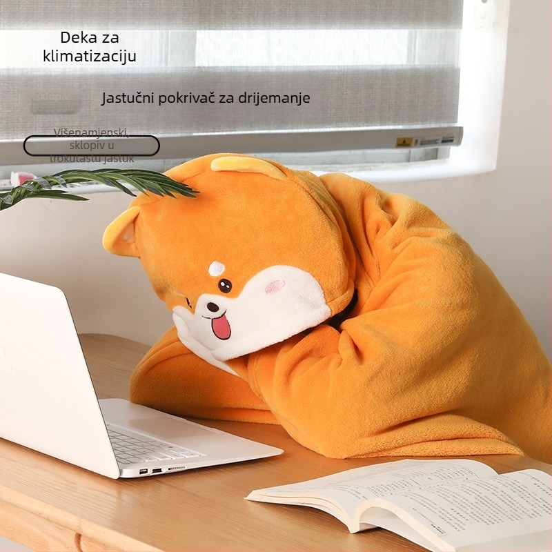 Flanel deka za učenike s karikaturnim uzorkom, poliestersko vlakno, ispod 300 g, proljeće-ljeto.