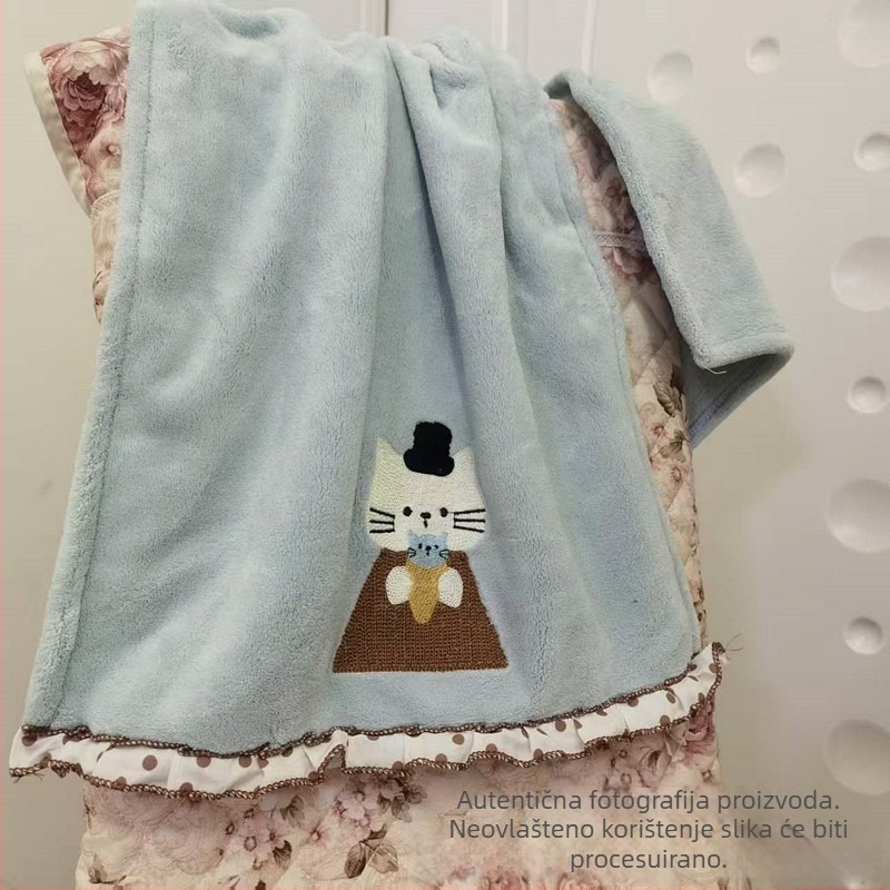 Shuangli marka Unibear – slatko crtani medo s mašnicom, oversize ručnik za tijelo, ručnik za kupanje, kapa za sušenje kose, kupaonska suknja, mekan