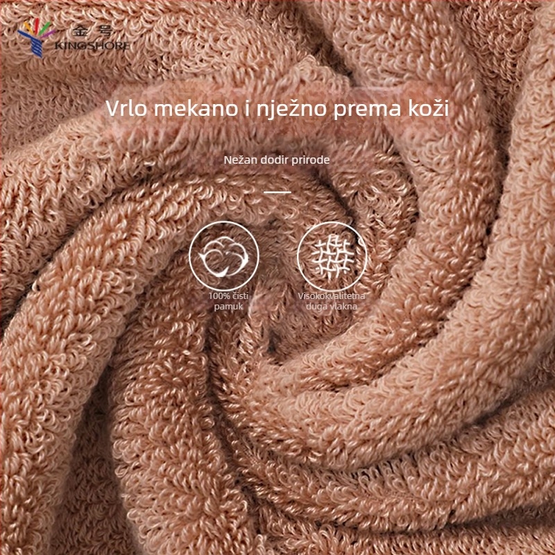 Ručnik za lice od 100% pamuka - 32s pređa, ravno tkanje, težina 120-140 g