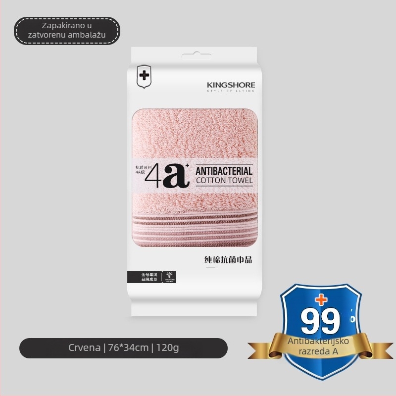 Ručnik za lice od 100% pamuka - 32s pređa, ravno tkanje, težina 120-140 g
