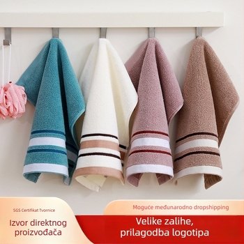 Tročlani set ručnika od 100% pamuka za lice i tijelo, jacquard tkanina, 32s pređa, mogućnost prilagođavanja logotipa