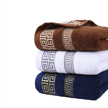 Set pamukovih ručnika za kupanje, mekani kućni ručnici, 32 vlakna pređe, težina 100/380 g, mogućnost izvešivanja logotipa