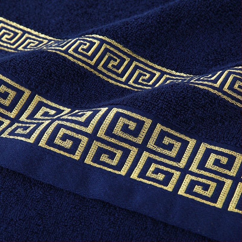 Set pamukovih ručnika za kupanje, mekani kućni ručnici, 32 vlakna pređe, težina 100/380 g, mogućnost izvešivanja logotipa