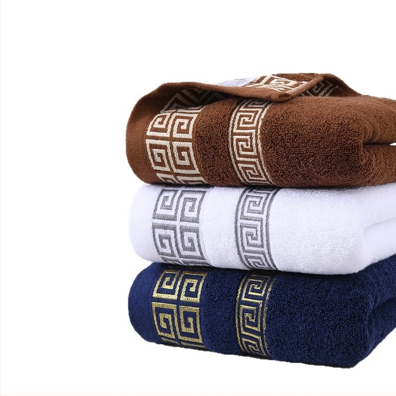 Set pamukovih ručnika za kupanje, mekani kućni ručnici, 32 vlakna pređe, težina 100/380 g, mogućnost izvešivanja logotipa