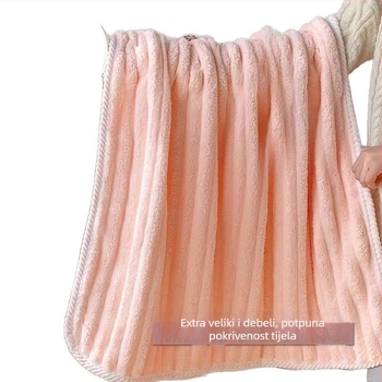 Trodjelni set ručnika za kupaonicu od koralnog fleksa, brzo sušenje, 150D, 200–300 g