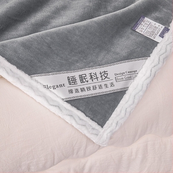 Poliesterska fleece deka, dvostrana, koral fleece, ispod 300 g, licencirana privatna marka