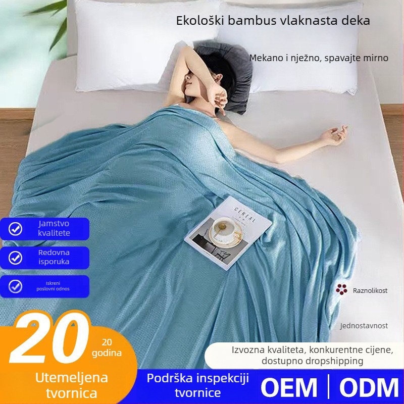 Ćebe od bambus vlakana – težina 1000–1499 g, ljeto, moderni stil jednostavnosti, prvokvaliteta, mogućnost prilagodbe