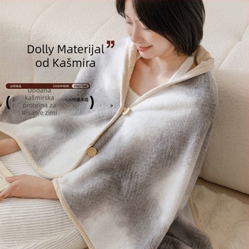 Nordijski stil šal-deka za uredske dremke i kauč, 330–340 g/m², debela za jesen-zimu, kategorija deka od flisa