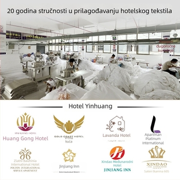 Ljetni hlađajući jorgan od 100% vlakana bambusa, s bambusovim punilom, satenska tkanina, reaktivno bojanje, težina iznad 1,5 kg