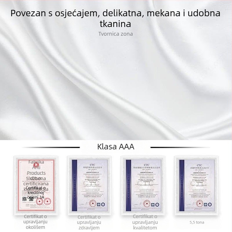 Ljetni hlađajući jorgan od 100% vlakana bambusa, s bambusovim punilom, satenska tkanina, reaktivno bojanje, težina iznad 1,5 kg