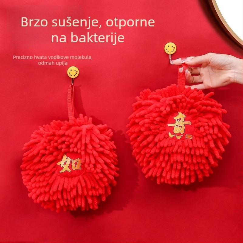 Hangge Chenille ručnik za ruke — visi, debeli, izuzetno upijajući, pređa 20213, težina 50–80 g