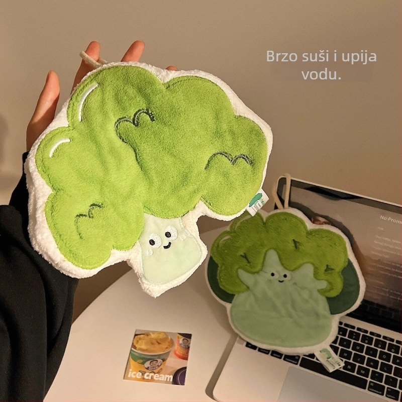 Ručni ručnik za ruke, zidni, izvezen, 100% pamuk, 30–50 g, 150D vlakna