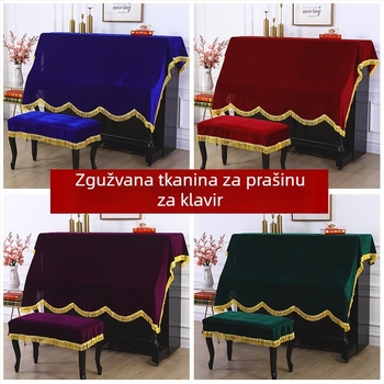 Pokrov za klavir, velur, 90% udio tkanine, Jialmei