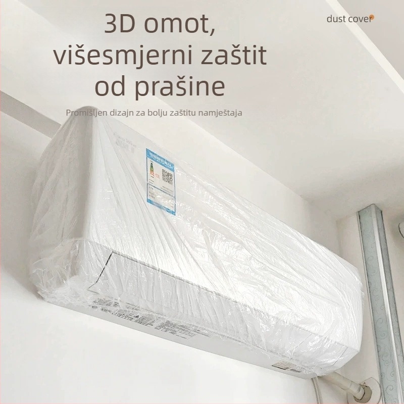 Jednokratna zaštitna navlaka protiv prašine za kućanske uređaje – prozirna elastična PE film navlaka za rižar i mikrovalnu pećnicu