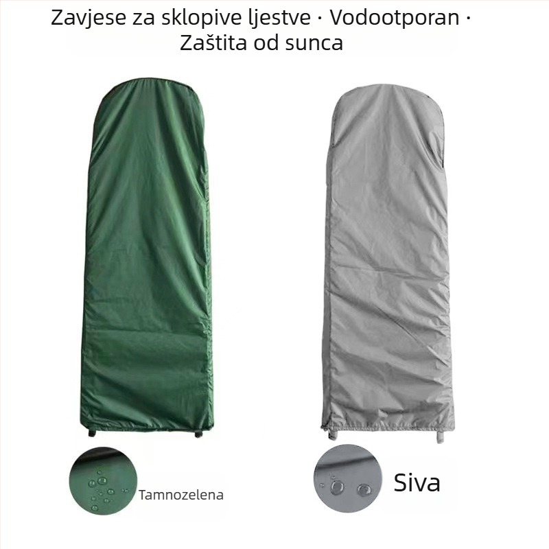 Pokrov za sklopivu ljestvu — vodootporan, zaštita od prašine i zaštita od sunca; 210D poliester tkanina, 100% poliester