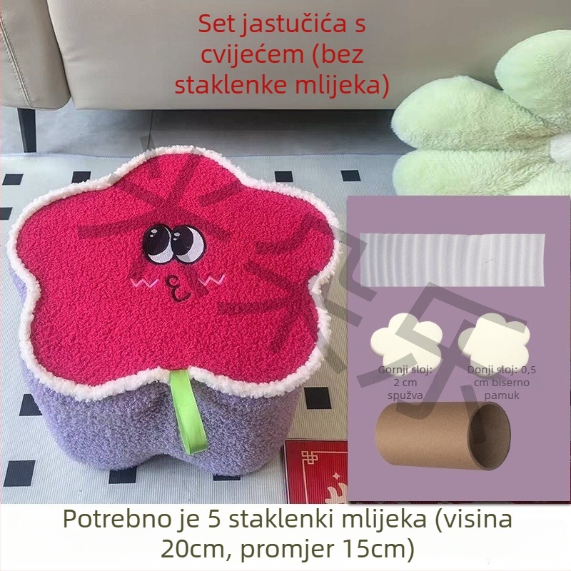 Pokrivač za stol s akcentima od svilenih cvjetova, kvadratni oblik, univerzalni stil