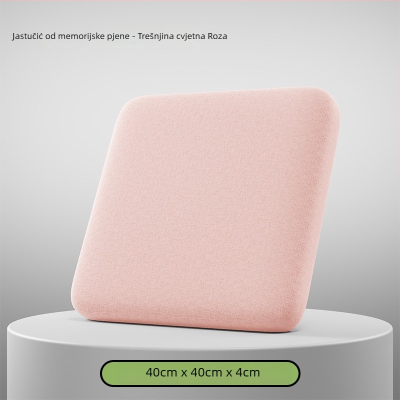 Jastuk za sjedalo od memorijske pjene za uredsku stolicu, minimalistički stil, tip jastuka, univerzalno