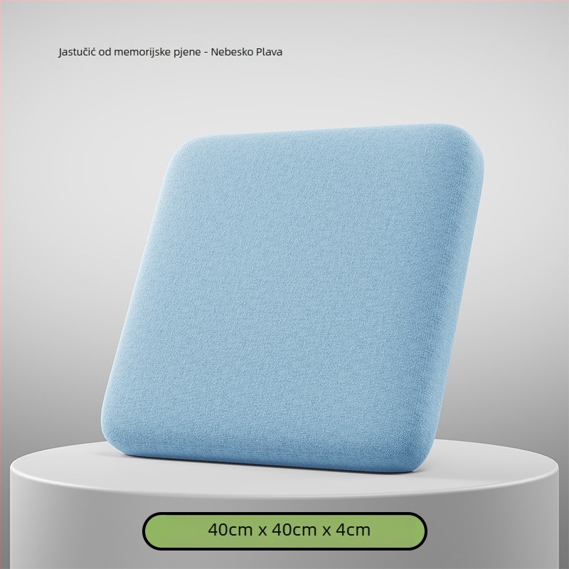 Jastuk za sjedalo od memorijske pjene za uredsku stolicu, minimalistički stil, tip jastuka, univerzalno