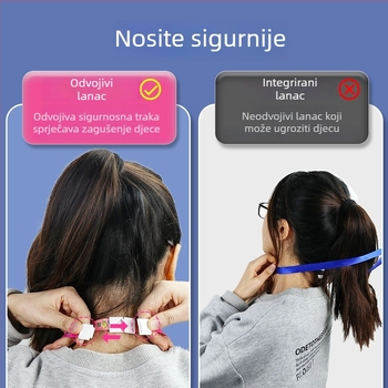 Yimei plastični držač kartice, crtić stil, ovlaštena privatna marka