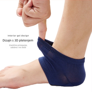 SEBS gel čarape za petu – hidratantne zaštitne čarape za pete, model Moisturizing heel socks, sve godine, marka Shuli fan