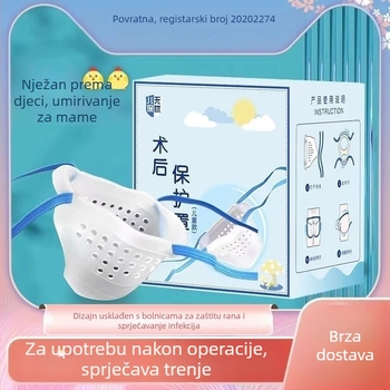 Postoperativne zaštitne gaće za dječake nakon obrezivanja - vanjska tkanina 100% poliester; podstava u preponama 100% poliester; srednji pojas; pogodno za sve sezone
