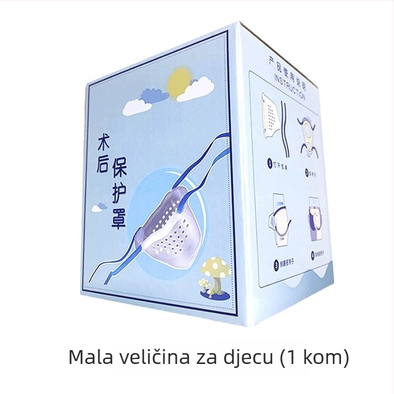 Postoperativne zaštitne gaće za dječake nakon obrezivanja - vanjska tkanina 100% poliester; podstava u preponama 100% poliester; srednji pojas; pogodno za sve sezone