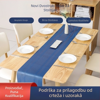 Prilagodljiv PVC set podmetača za stolom | 70% PVC + 30% PET | Moderan minimalistički stil | Za restoran