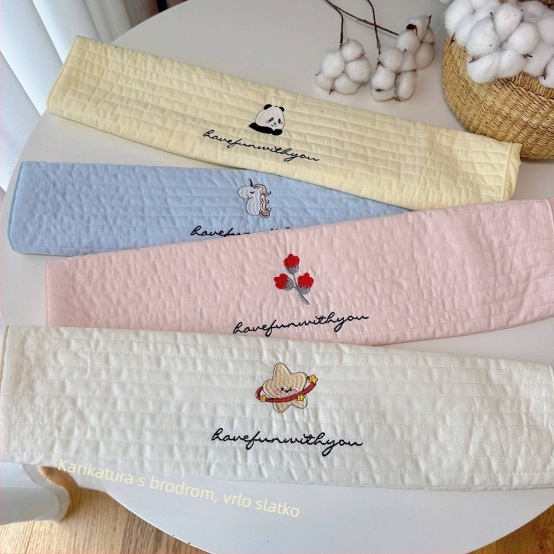 Dječje pamučne navlake za jastuke, set od 2 komada, 100% pamuk; tkanina s izšivanjem, twill i quilt; reaktivno bojanje