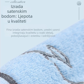 Jielia ručnik za kupanje, Klasa A, Velik, 100% pamuk, Debeli, Upija, Bez otpuštanja vlakana, Unisex, Za kućnu i plažu
