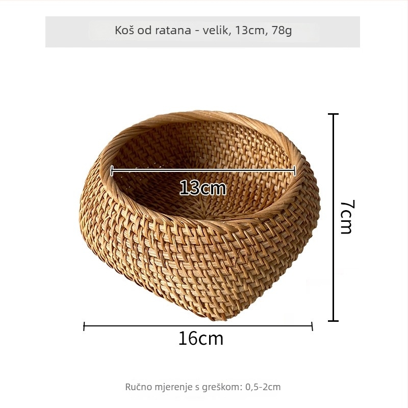 Pladanj za voće, jednostavan stil, prvoklasna kvaliteta, materijal: Drugo
