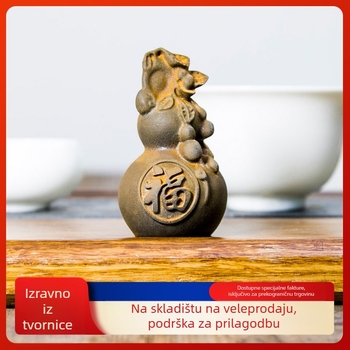 Ozdobna tikva sreće, kineskog stila, od smole, stolni dekor, lijevanje, poliranje, injekcijsko oblikovanje