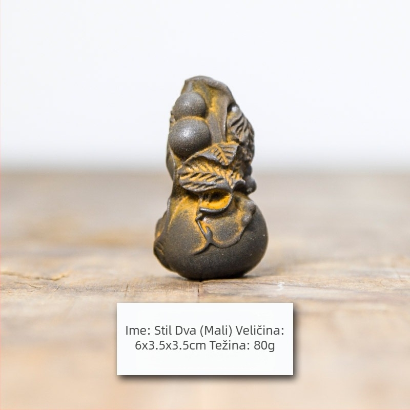 Ozdobna tikva sreće, kineskog stila, od smole, stolni dekor, lijevanje, poliranje, injekcijsko oblikovanje