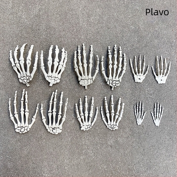 Halloween viseća dekoracija: skeletna ruka, plastična, Halloween stil, rekvizita za scenu