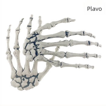 Halloween viseća dekoracija: skeletna ruka, plastična, Halloween stil, rekvizita za scenu