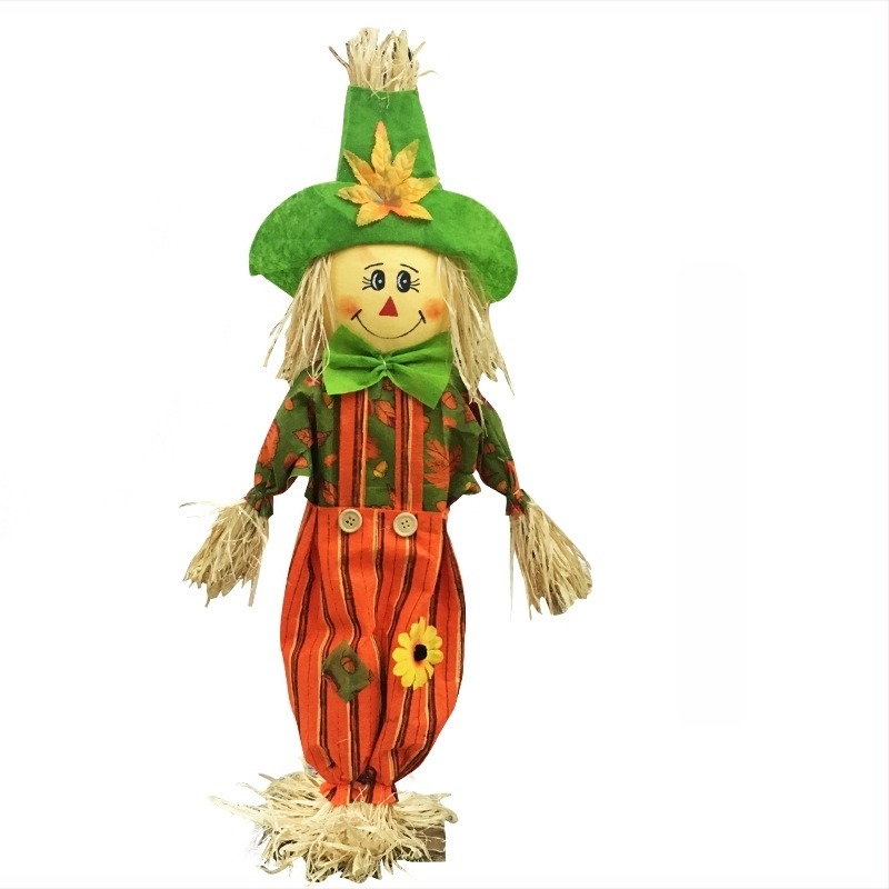 Caijie plastično strašilo – rekvizita za scenu, idilični stil, Halloween dekoracija